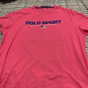 Men’s pink polo sport XXL T Shirt